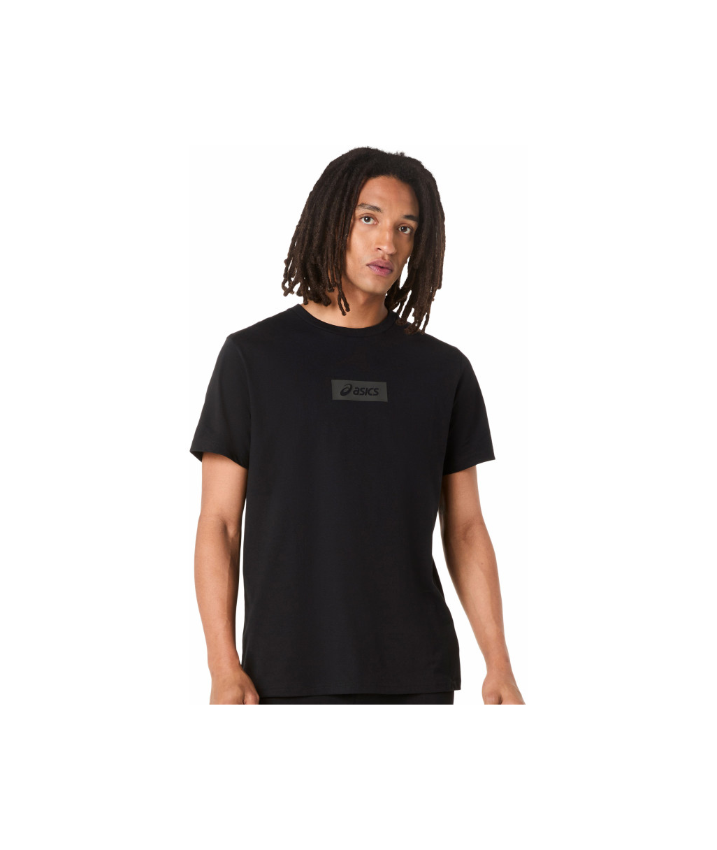 Футболка ASICS CHEST LOGO TEE PERFORMANCE BLACK 2031F333-001