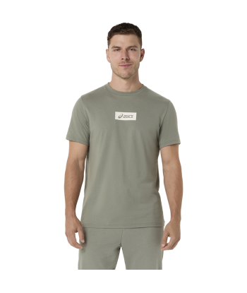 Футболка ASICS CHEST LOGO TEE LICHEN GREEN 2031F333-300