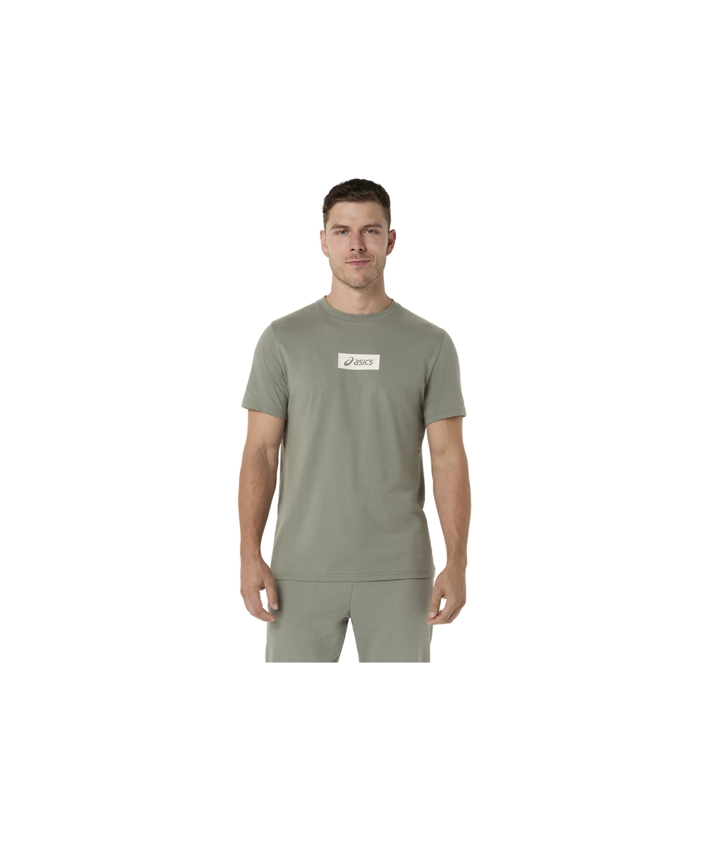Футболка ASICS CHEST LOGO TEE LICHEN GREEN 2031F333-300