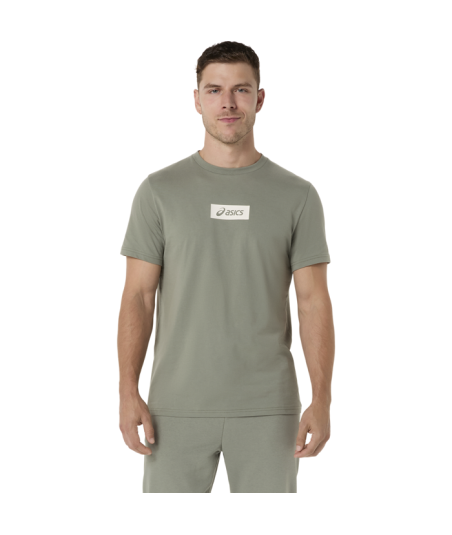Футболка ASICS CHEST LOGO TEE LICHEN GREEN 2031F333-300