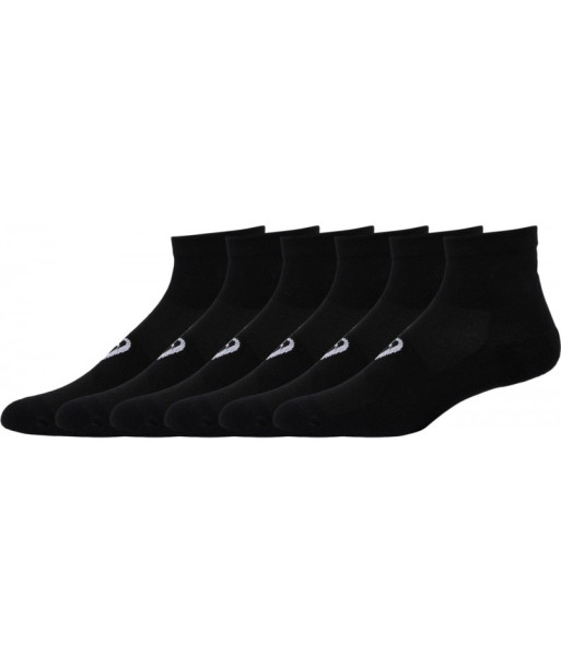Носки ASICS 6PPK QUARTER SOCK PERFORMANCE BLACK 3033C303-001