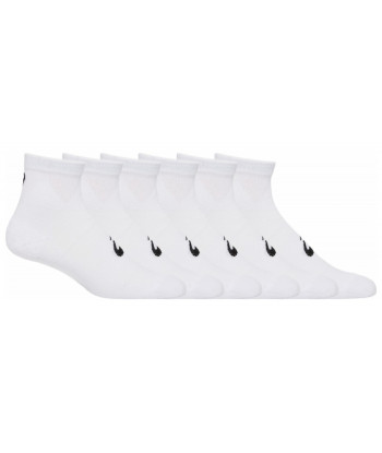 Носки ASICS 6PPK QUARTER SOCK BRILLIANT WHITE 3033C303-100