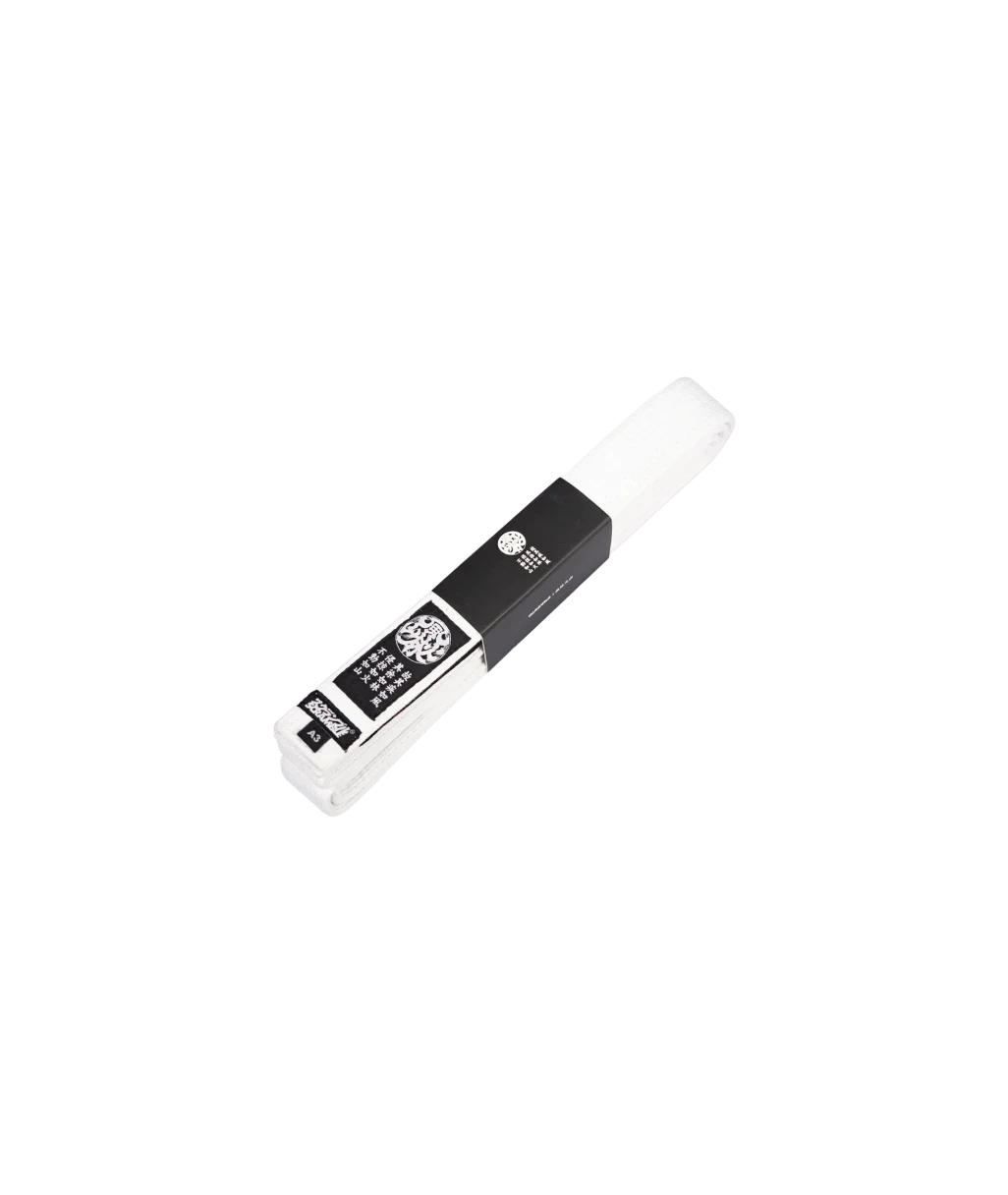 Пояс SCRAMBLE Elemental BJJ Belt – White BJJBELT6WHITE