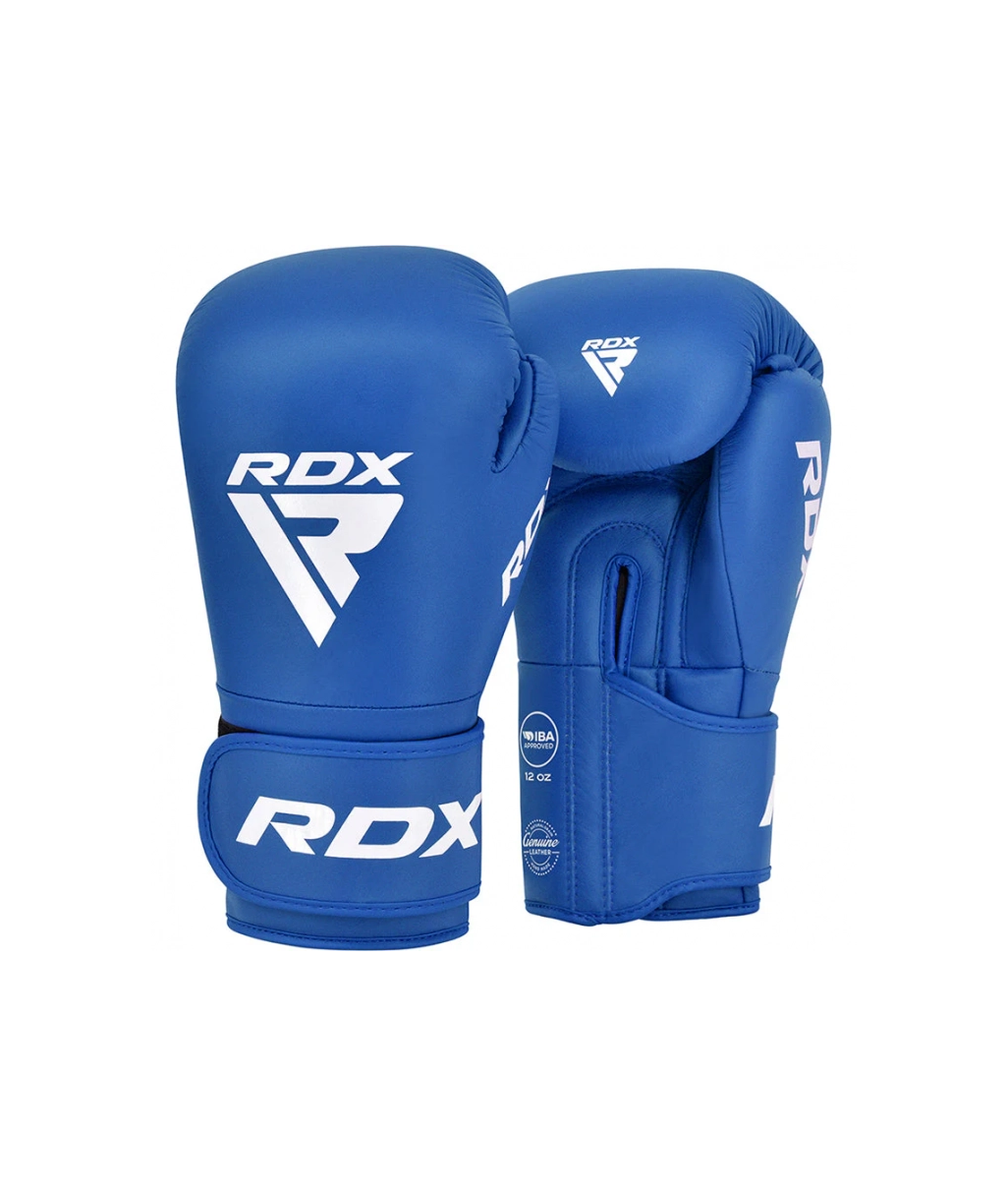 Боксерські рукавиці RDX IBA Boxing Gloves for Amateur Competitions - Blue  BGL-IBA-1U