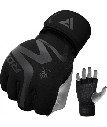 Рукавиці для ММА RDX T15 Noir Inner Gloves - Black GGN-T15MB