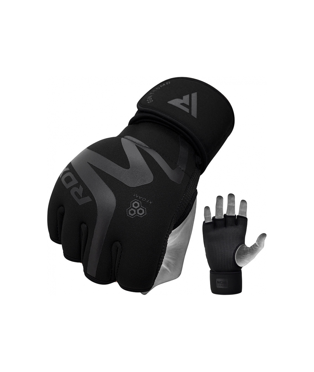 Рукавиці для ММА RDX T15 Noir Inner Gloves - Black GGN-T15MB