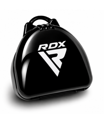 Дитяча капа для боксу RDX 3w Mouth Guard(JUNIOR) - Black/White GGS-3WJ кейс