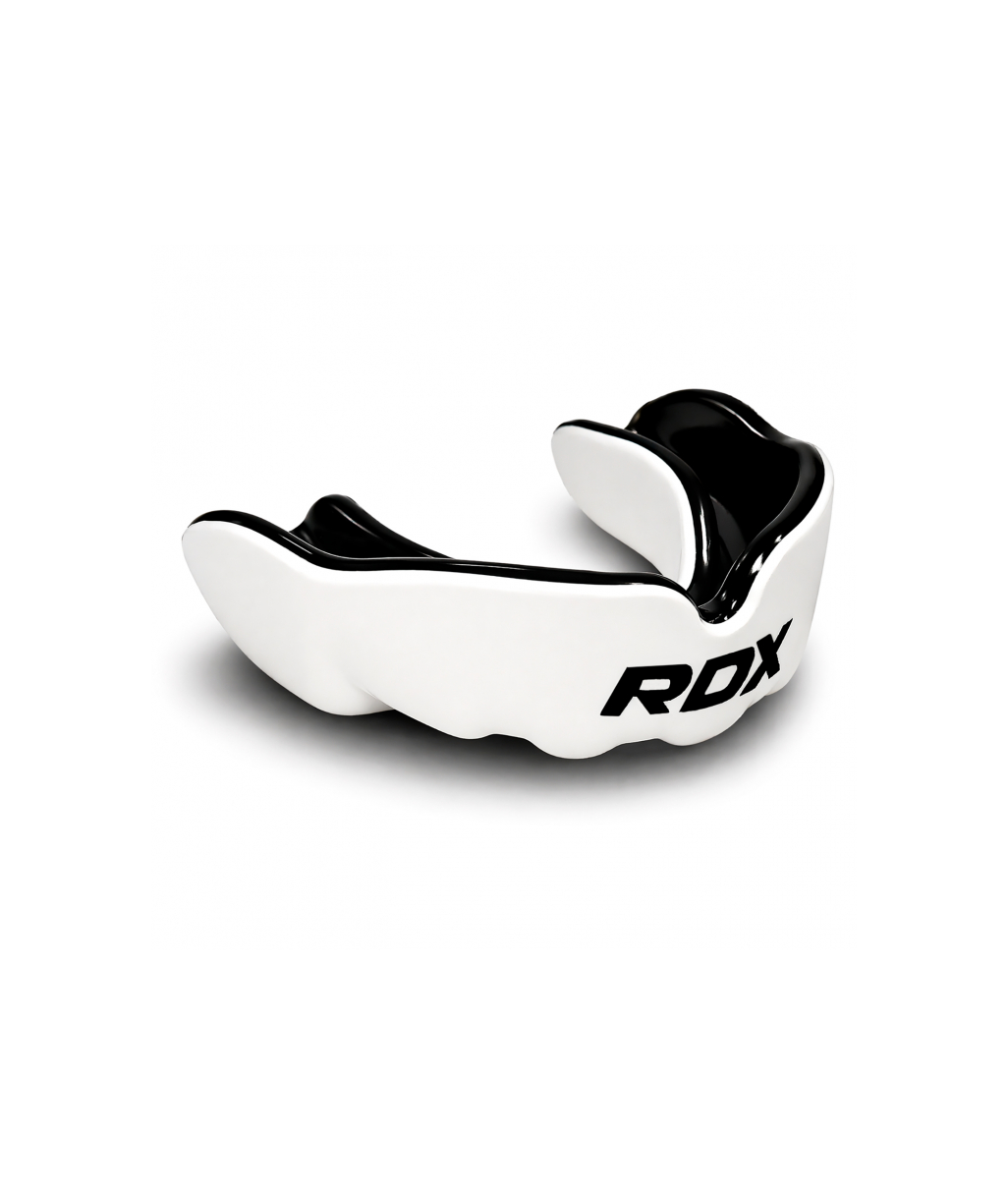 Дитяча капа для боксу RDX 3w Mouth Guard(JUNIOR) - White/Black GGS-3GWJ