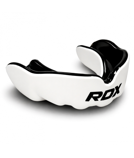 Дитяча капа для боксу RDX 3w Mouth Guard(JUNIOR) - White/Black GGS-3GWJ