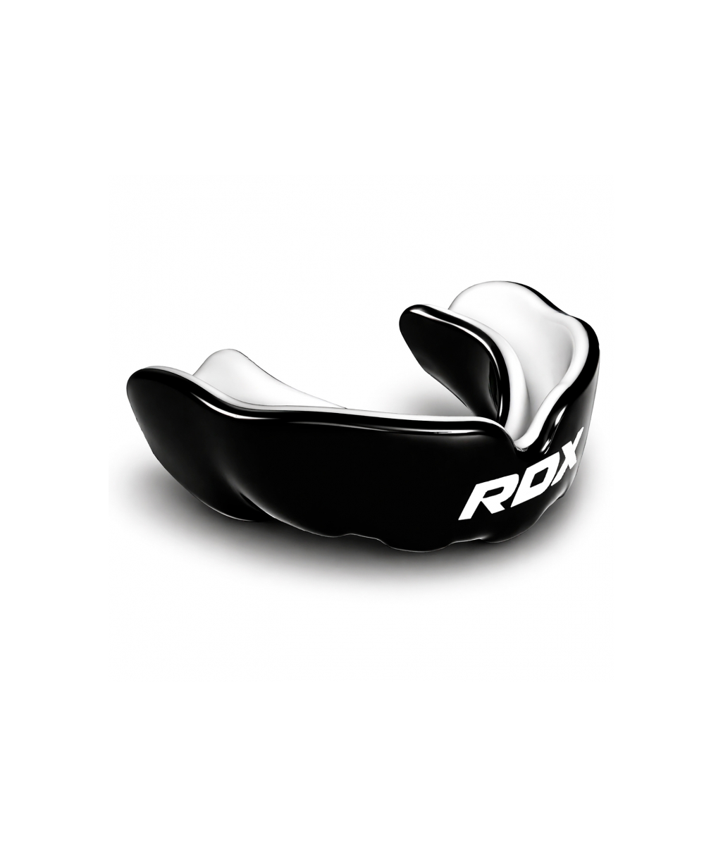 Дитяча капа для боксу RDX 3w Mouth Guard(JUNIOR) - Black/White GGS-3WJ