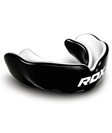 Дитяча капа для боксу RDX 3w Mouth Guard(JUNIOR) - Black/White GGS-3WJ