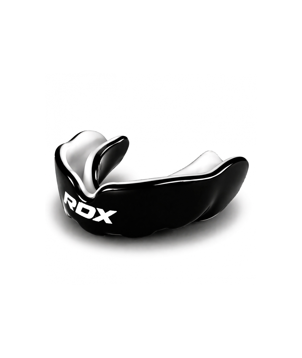 Капа для боксу RDX 3w Mouth Guard(ADULT) - Black/White GGS-3WA