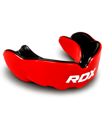 Дитяча капа для боксу RDX 3w Mouth Guard(JUNIOR) - Red/Black GGS-3RBJ