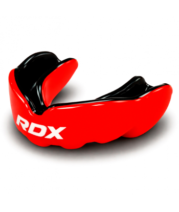Капа для бокса RDX 3w Mouth Guard(ADULT) - Red/Black GGS-3RBA