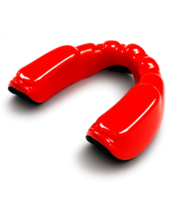Капа для бокса RDX 3w Mouth Guard(ADULT) - Red/Black GGS-3RBA низ