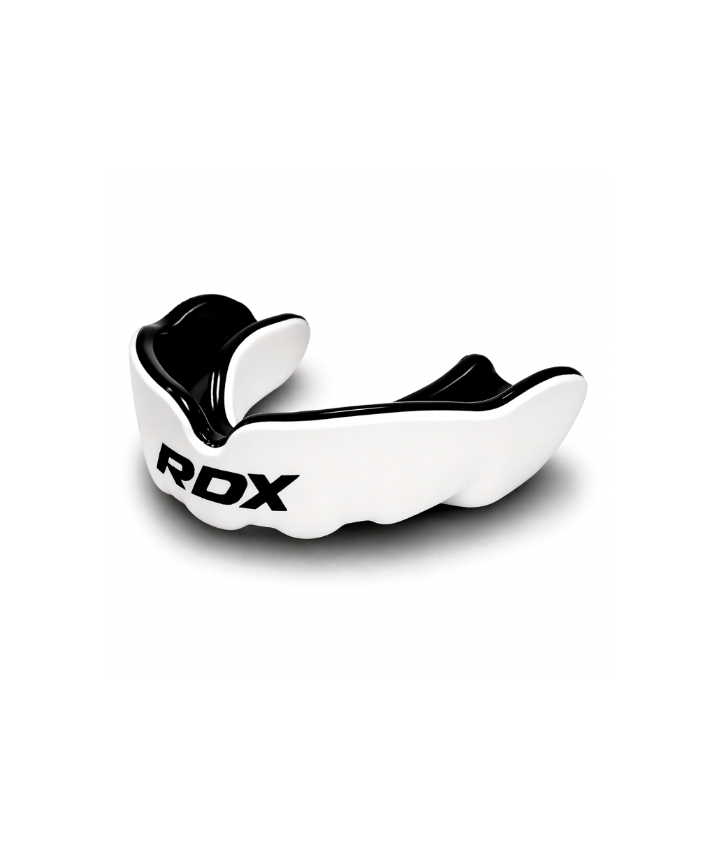 Капа для бокса RDX 3w Mouth Guard(ADULT) - White/Black GGS-3GWA
