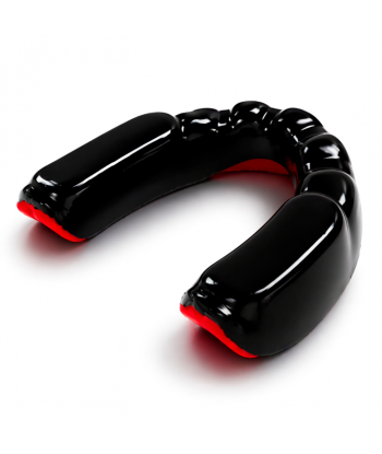 Детская капа для бокса RDX 3w Mouth Guard(JUNIOR) - Red GGS-3GRJ снизу