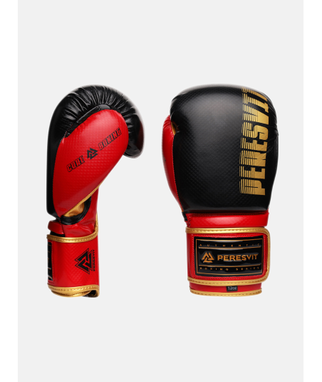 Боксерские перчатки PERESVIT Core Boxing Gloves Black Red Yellow 501271-981