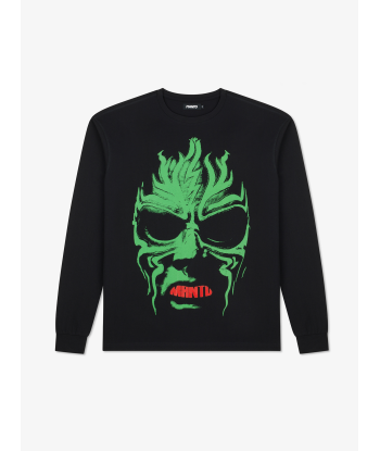 Лонгслив MANTO longsleeve LIBRE OVERSIZE black MNT3902