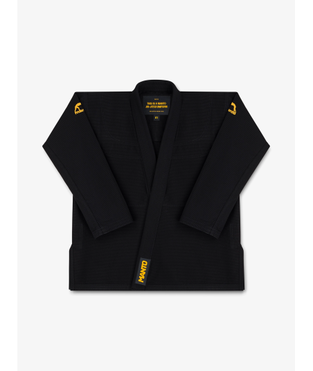 Кимоно MANTO "BASE 3.0" BJJ GI black - orange MNT3907
