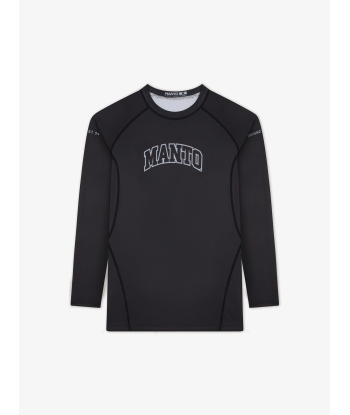 Рашгард MANTO long sleeve rashguard VARSITY black MNT3913