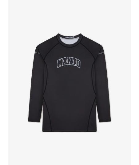Рашгард MANTO long sleeve rashguard VARSITY black MNT3913