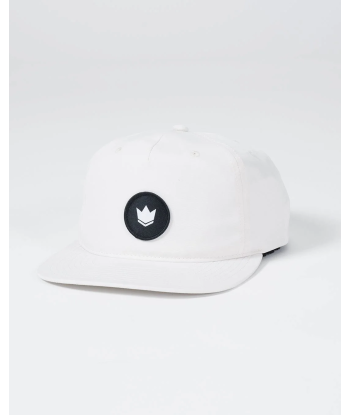 Кепка KINGZ Crown Patch 5-Panel Strapback Hat - Natural
