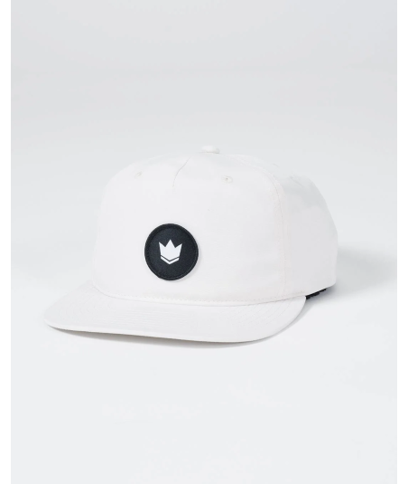 Кепка KINGZ Crown Patch 5-Panel Strapback Hat - Natural