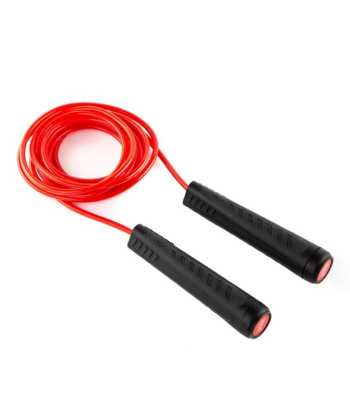 Скакалка Everlast ADJUSTABLE WEIGHTED JUMP ROPE Black/Red 335см P00002708