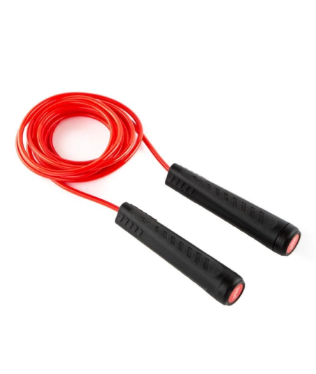 Скакалка Everlast ADJUSTABLE WEIGHTED JUMP ROPE Black/Red 335см P00002708