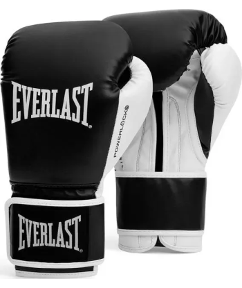Боксерские перчатки Everlast POWERLOCK OG TRAINING GLOVES - Black/White P00004005-BK-WH