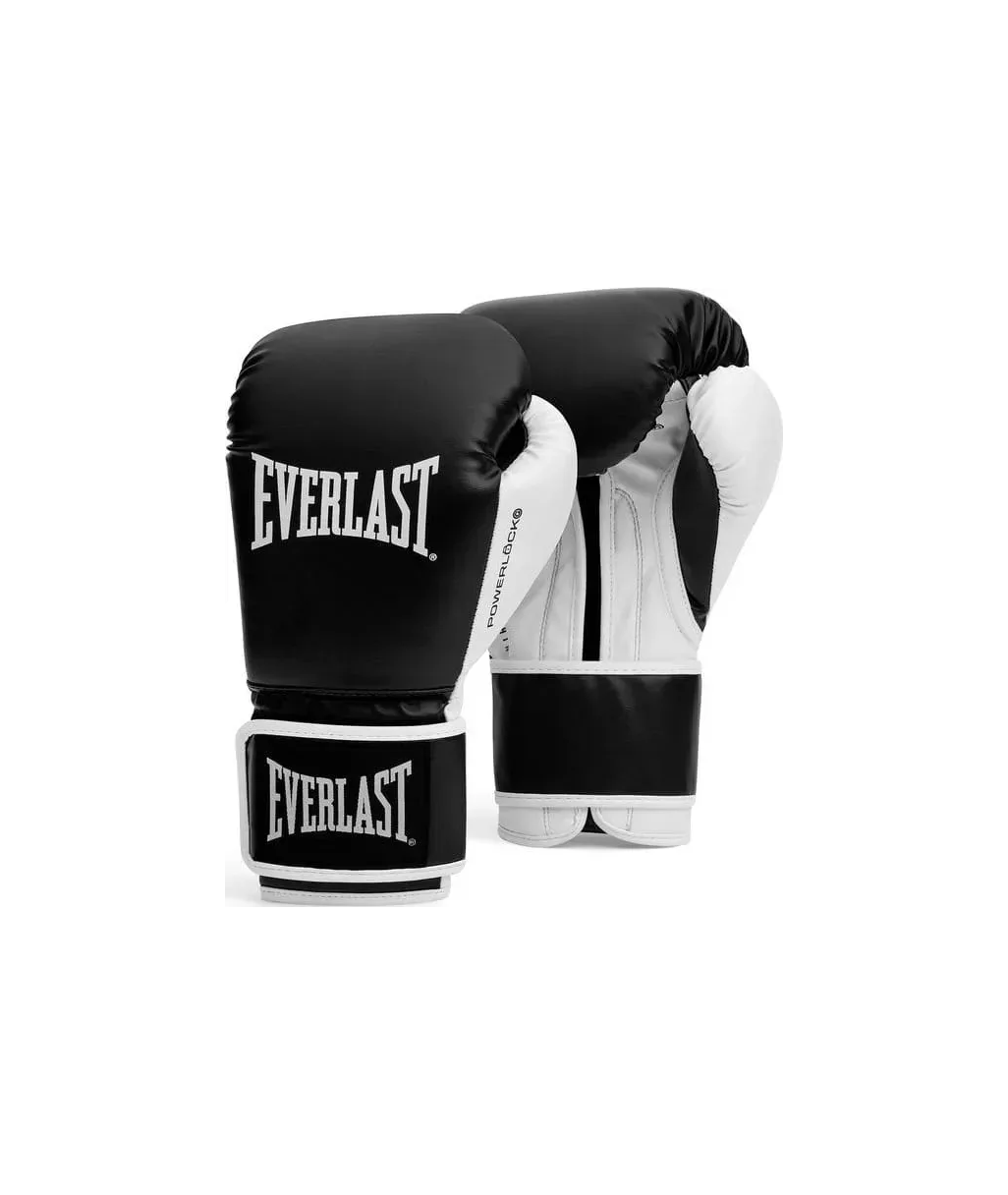 Боксерські рукавиці Everlast POWERLOCK OG TRAINING GLOVES - Black/White P00004005-BK-WH