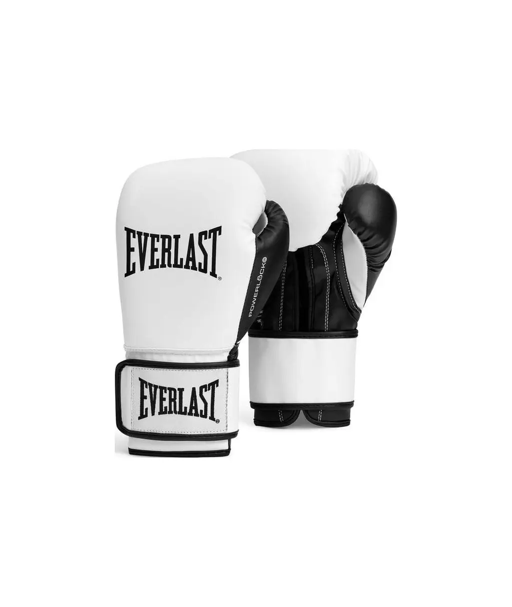 Боксерські рукавиці Everlast POWERLOCK OG TRAINING GLOVES - White/Black P00004005-WH-BK