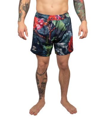 Шорти SCRAMBLE Mesh Hybrid Grappling Shorts - Ohana Camo MSHGRPSHRTOHAN