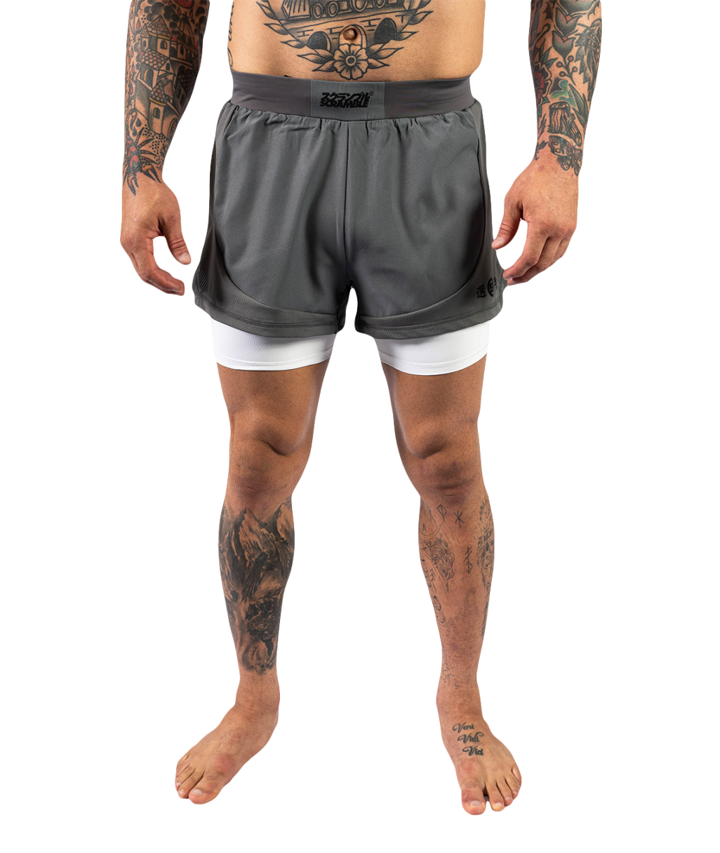 Шорты SCRAMBLE Senshu Shorts 26 - White SENSHUSHORT2526WHT
