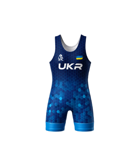 Трико WR UWW UKR "СОТЫ 2026" Blue