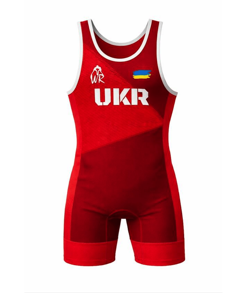 Трико WR UWW UKR "2026" Red