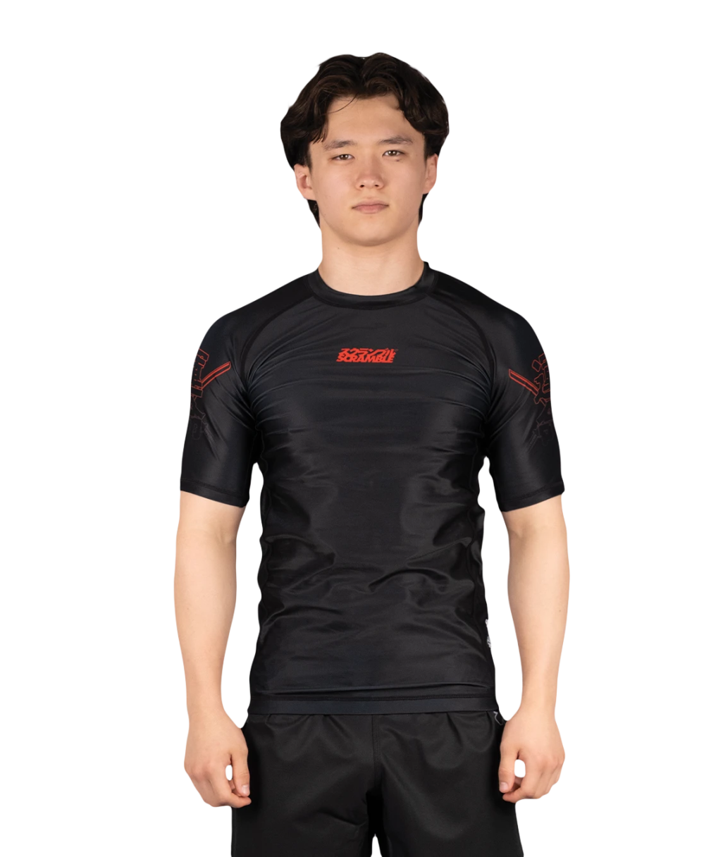 Рашгард SCRAMBLE Fate Tanto Ranked Rashguard - Black FATERNKRASHBLK