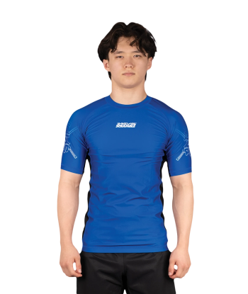 Рашгард SCRAMBLE Fate Tanto Ranked Rashguard - Blue FATERNKRASHBLU