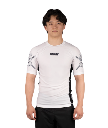 Рашгард SCRAMBLE Fate Tanto Ranked Rashguard - White FATERNKRASHWHT