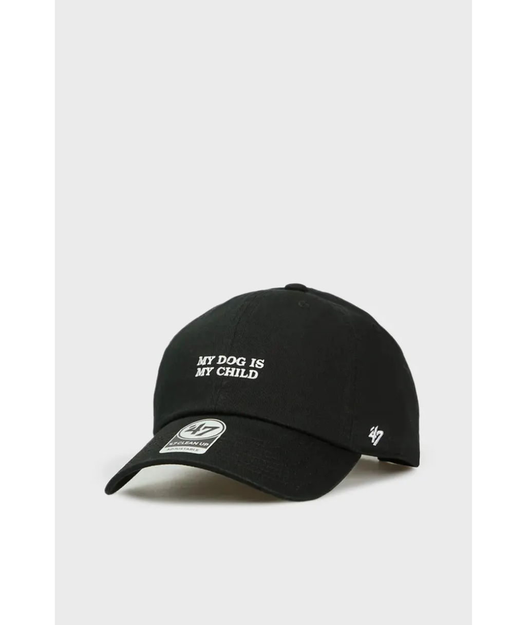 Кепка 47 Brand SLOGAN BASE RUNNER ICON - Black BSRIC1411GWS-BKC
