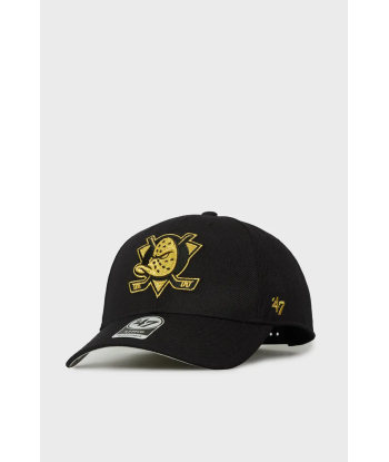 Кепка 47 Brand ANAHEIM DUCKS METALLIC SNAP - Black MTLCS25WBP-BKC