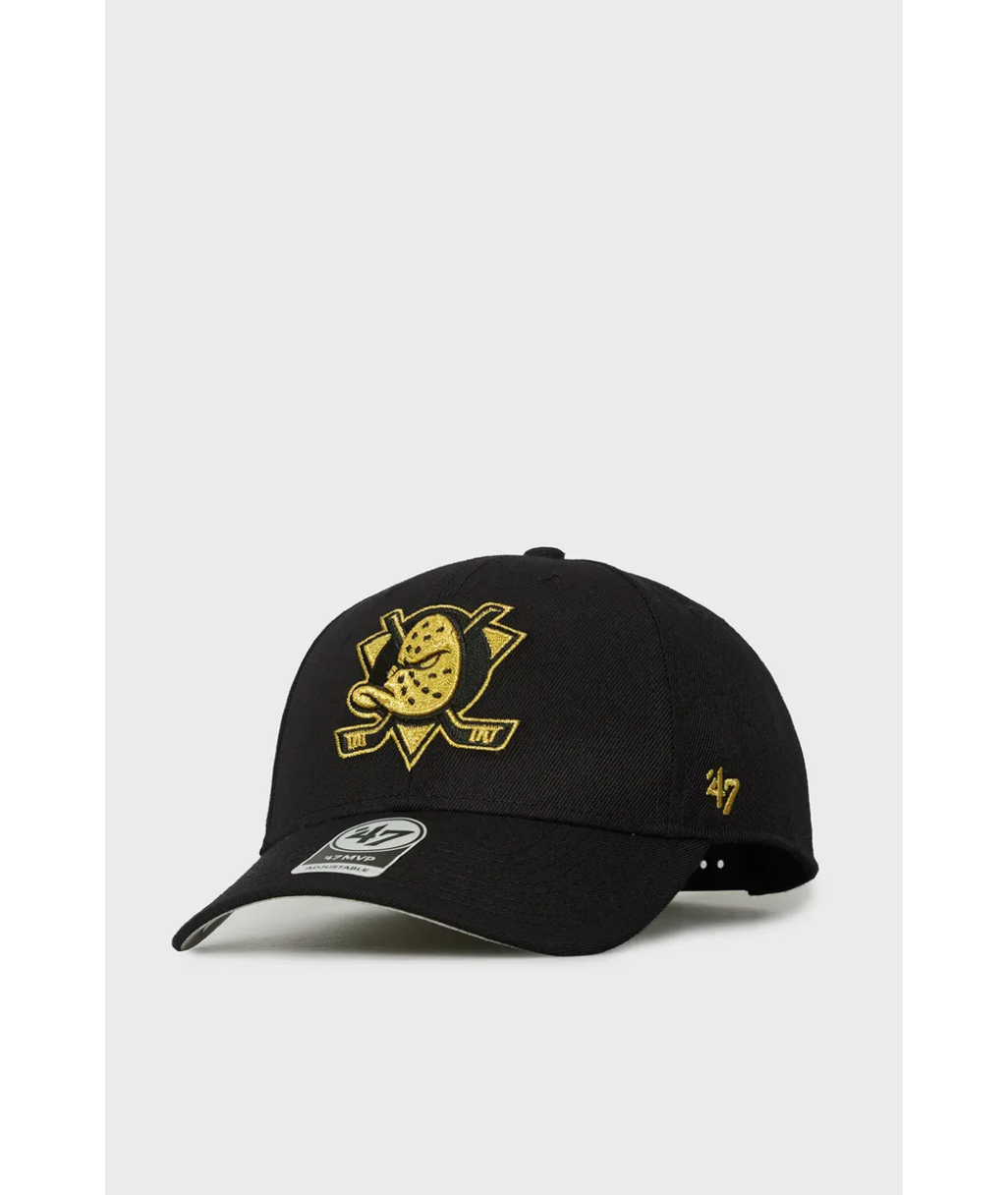 Кепка 47 Brand ANAHEIM DUCKS METALLIC SNAP - Black MTLCS25WBP-BKC
