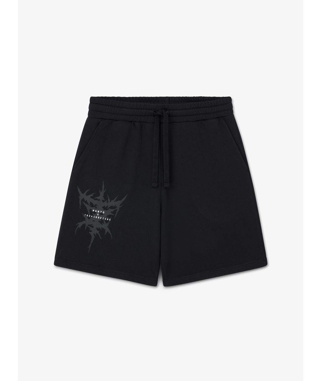 Шорты MANTO shorts TREASURE ZONE - Black MNT3944