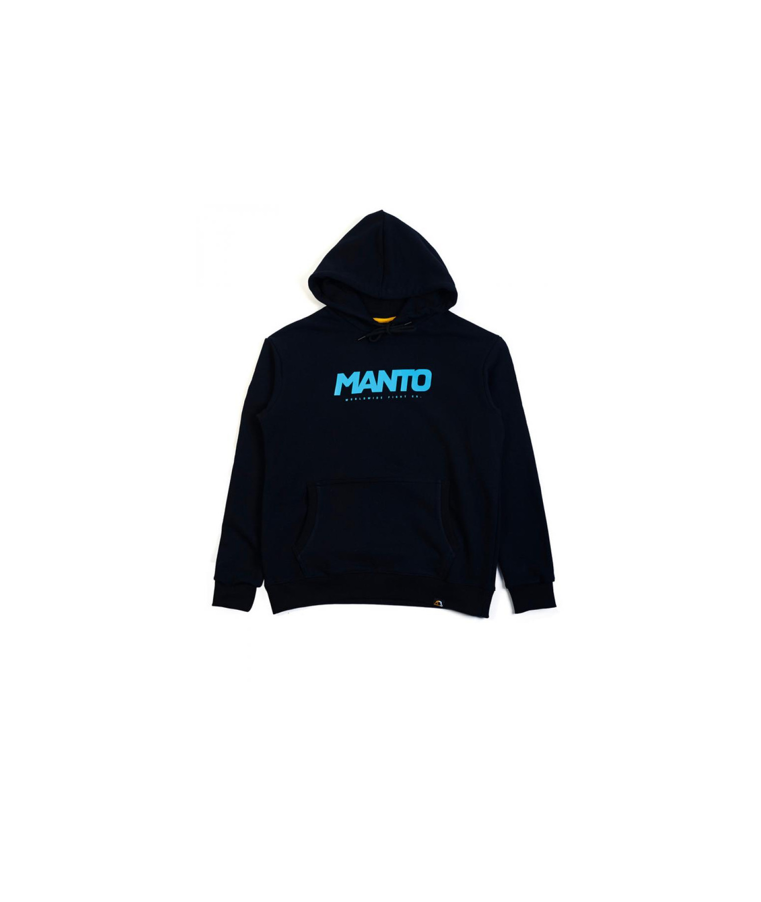 Купити Кенгуру MANTO HOODIE GYM 2.0 BLACK у чорному кольорі