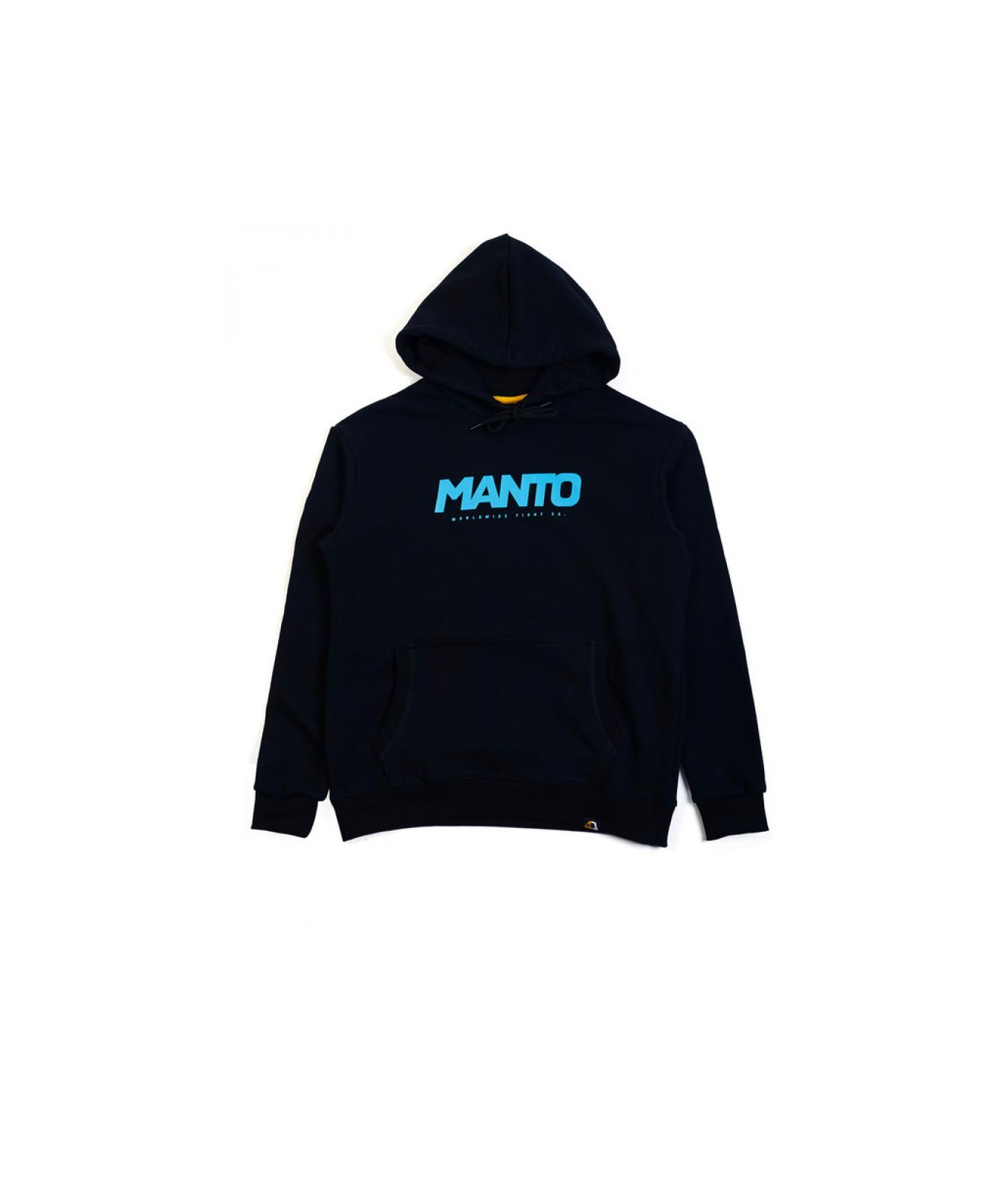 Купити Кенгуру MANTO HOODIE GYM 2.0 BLACK у чорному кольорі