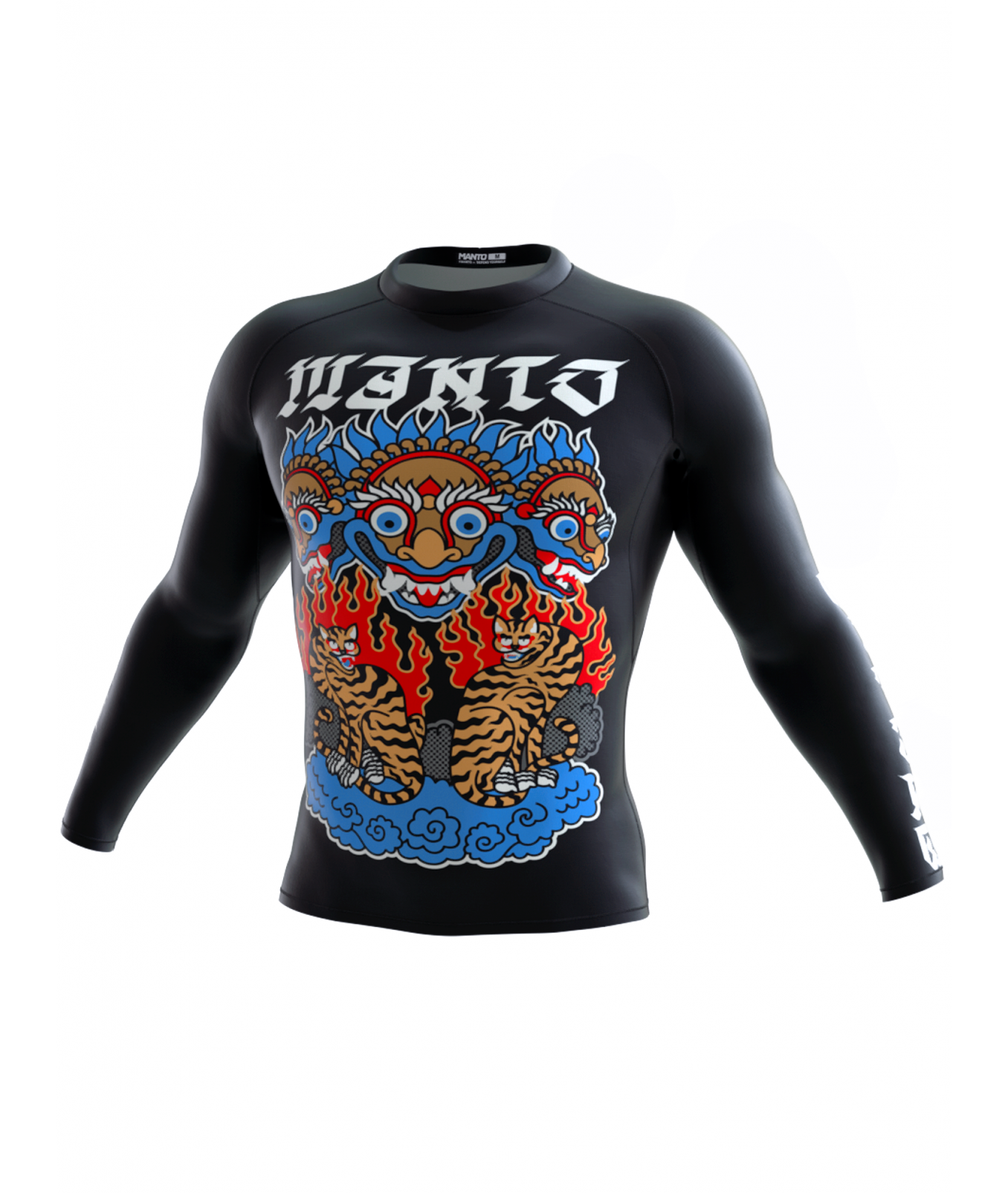 Купити рашгард MANTO long sleeve rashguard TIGERS