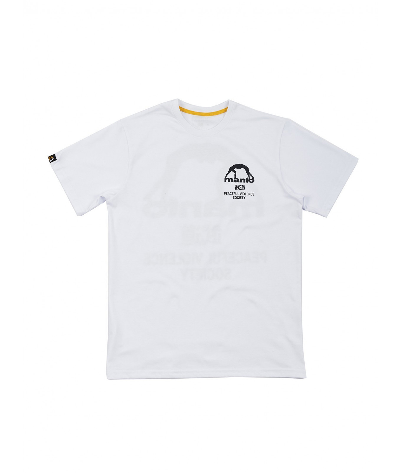 Купити Футболку MANTO t-shirt SOCIETY White в білому кольорі