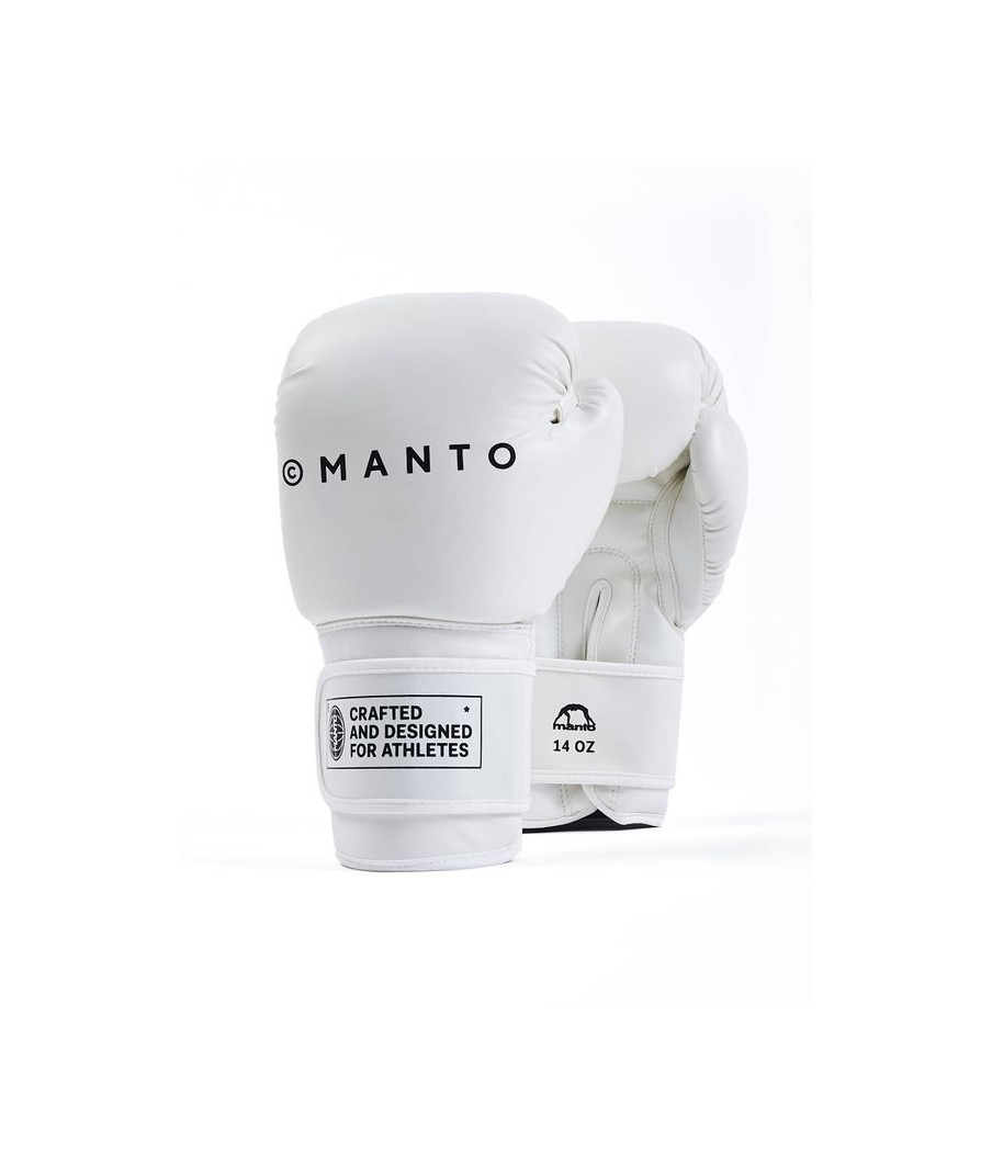 Купити БОКСЕРСЬКІ Рукавиці MANTO BOXING GLOVES IMPACT WHITE в білому кольорі