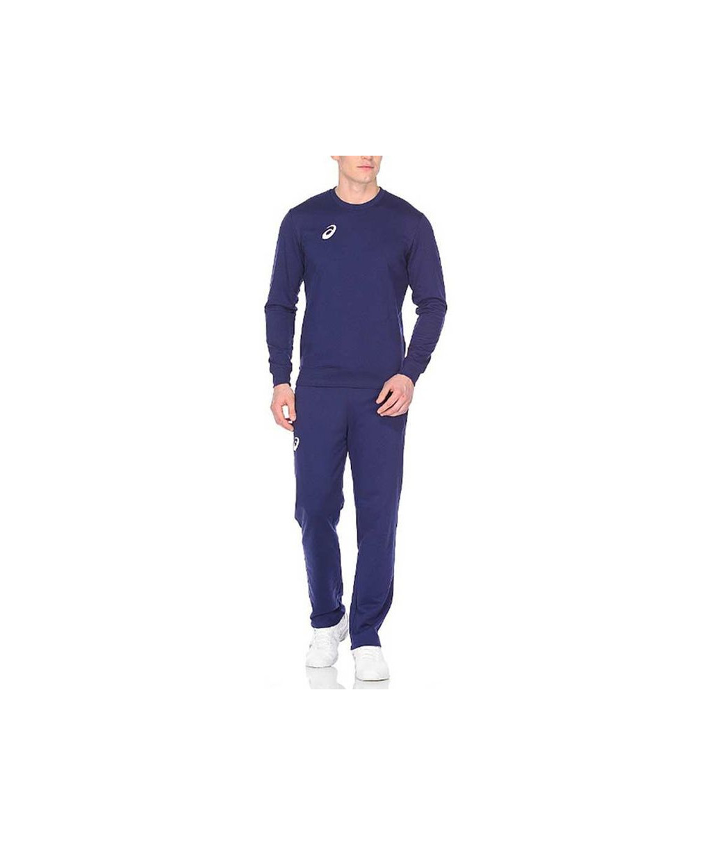 Спортивний костюм ASICS MAN KNIT SUIT STRONG NAVY в синьому кольорі